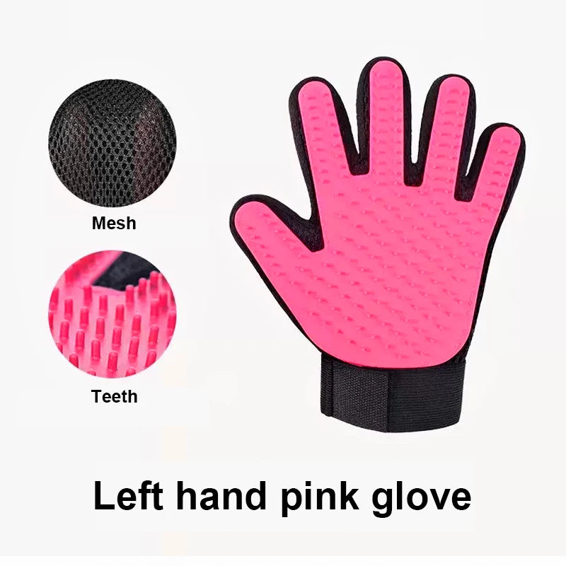 Gentle, effective grooming that keeps your pet looking fresh, reduces shedding, and strengthens your bond — all in one comfortable pair of gloves.