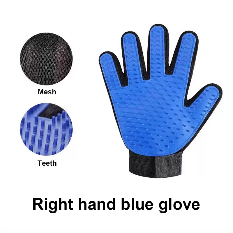 Gentle, effective grooming that keeps your pet looking fresh, reduces shedding, and strengthens your bond — all in one comfortable pair of gloves.