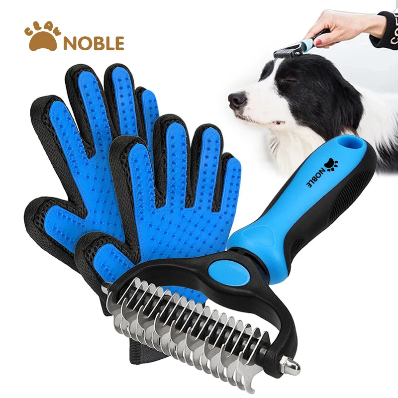 Gentle, effective grooming that keeps your pet looking fresh, reduces shedding, and strengthens your bond — all in one comfortable pair of gloves.