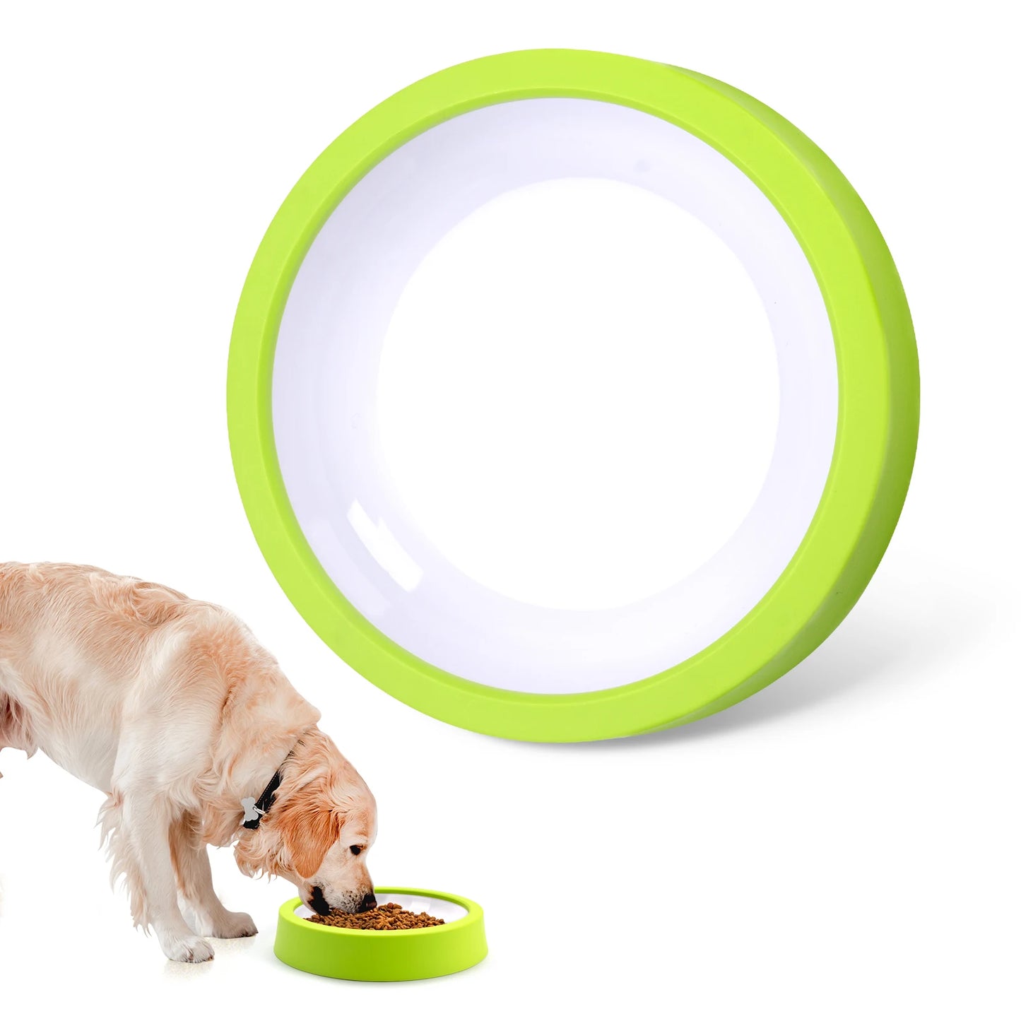 BarkLuxe™ Slow Feeder Dog Bowl – Anti-Gulping, Non-Slip Puzzle Food Dish for Dogs & Cats
