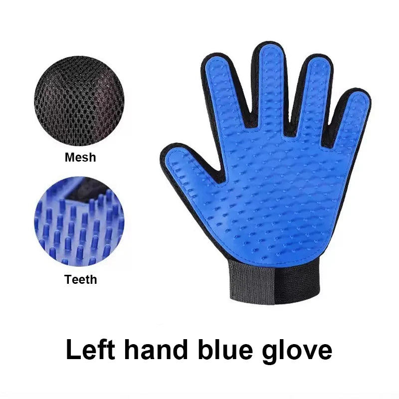 Gentle, effective grooming that keeps your pet looking fresh, reduces shedding, and strengthens your bond — all in one comfortable pair of gloves.