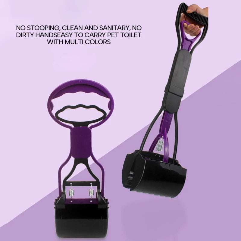 Durable Pet Poop Grabber – Hands-Free Waste Pickup Tool