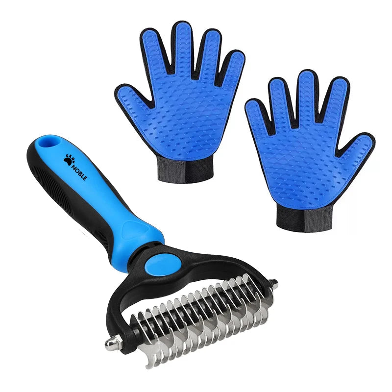 Gentle, effective grooming that keeps your pet looking fresh, reduces shedding, and strengthens your bond — all in one comfortable pair of gloves.
