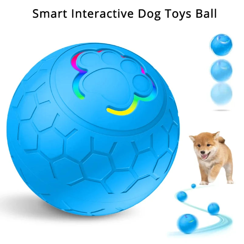 Viral Smart LED Motion Dog Ball — Automatic Rolling Interactive Toy